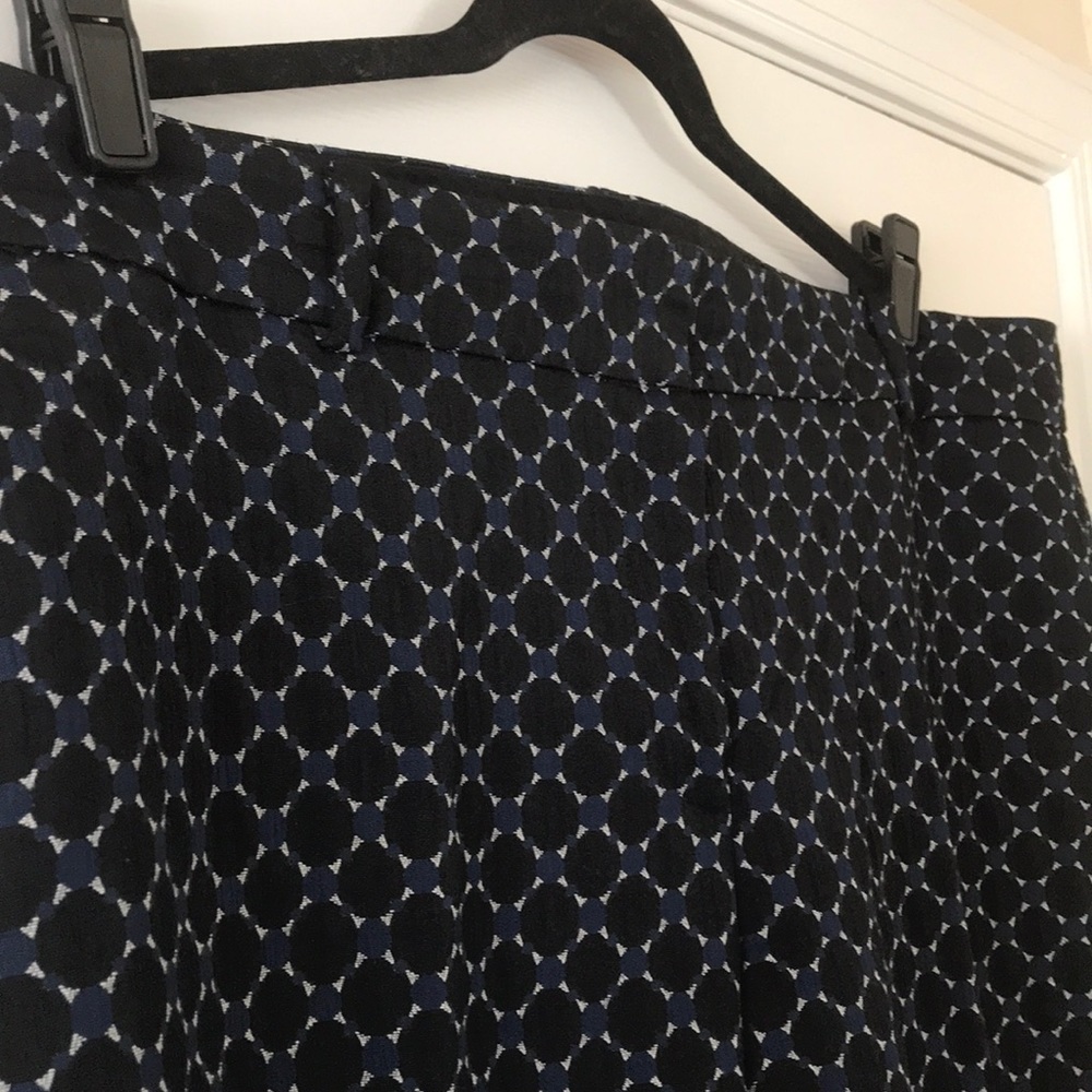 Patterned Ann Taylor crop pants